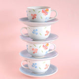 Tea cups & coffee mugs Forest Dreamscape Cup Saucer - Set of 4