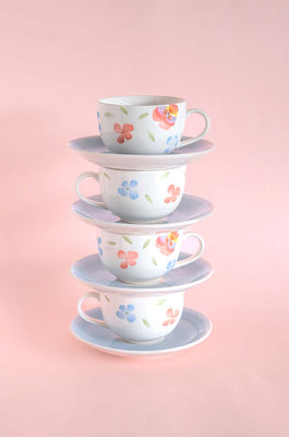 Tea cups & coffee mugs Forest Dreamscape Cup Saucer - Set of 4