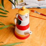 Tea cups & coffee mugs Handpainted Ceramic Tea for One