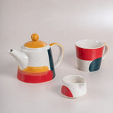 Tea cups & coffee mugs Handpainted Ceramic Tea for One