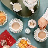 Tea cups & coffee mugs Magique by The Wishing Chair: Portrait of a Rose Teaset 15 pieces