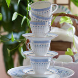 Tea cups & coffee mugs Magique by The Wishing Chair:River of Flowers Tea Cups & Saucers - Set of 6