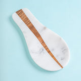 Tea cups & coffee mugs Marble & Inlay Wood Spoon rest