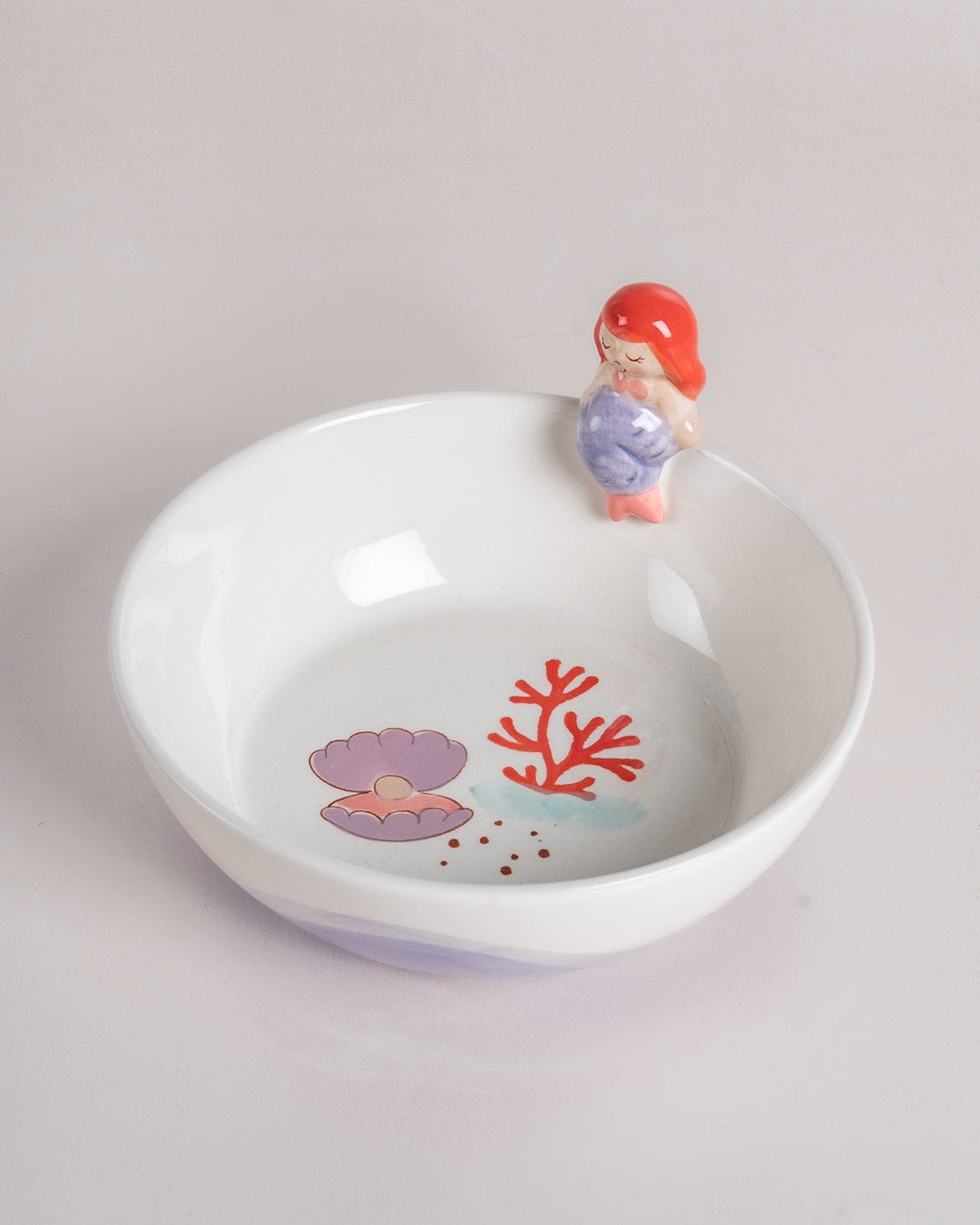 Tea cups & coffee mugs Mermaid Handpainted Breakfast Set of 3