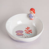Tea cups & coffee mugs Mermaid Handpainted Breakfast Set of 3