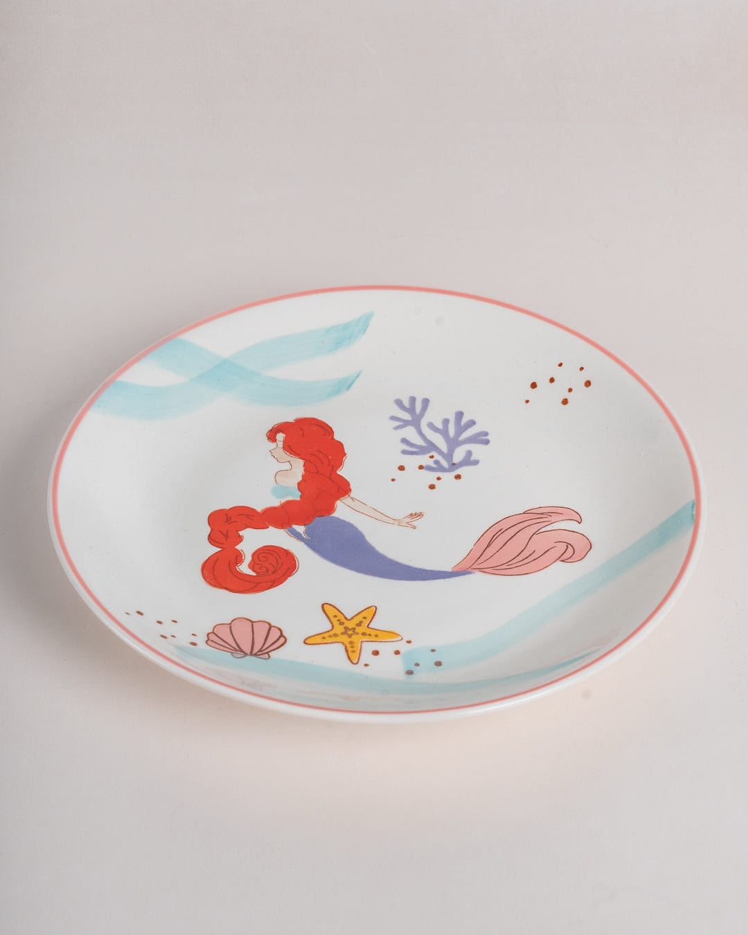 Tea cups & coffee mugs Mermaid Handpainted Breakfast Set of 3