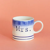 Tea cups & coffee mugs Mr. & Mrs. Handpainted Ceramic Mugs - Set of 2
