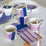 Tea cups & coffee mugs Noor Hand painted Chai Mugs - Set Of 4