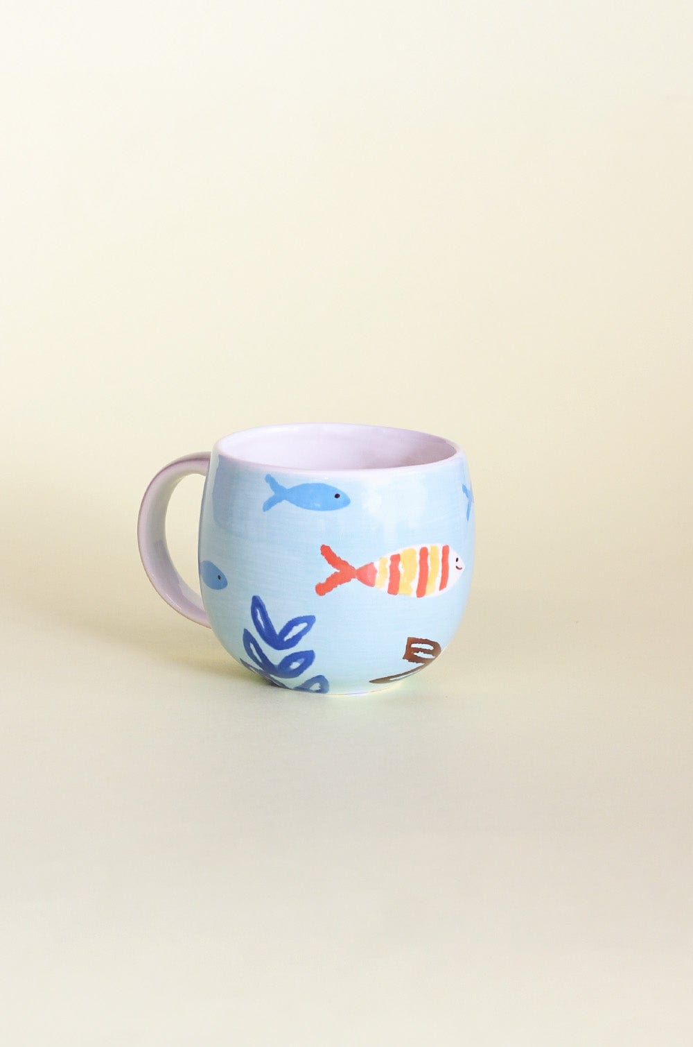 Tea cups & coffee mugs Peek a Boo Handpainted Ceramic Mug