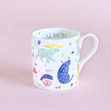 Tea cups & coffee mugs Purrfect Mom Fine China Mug