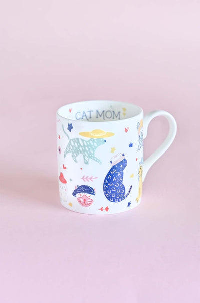 Tea cups & coffee mugs Purrfect Mom Fine China Mug