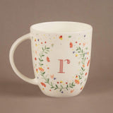 Tea cups & coffee mugs R Butterfly Monogram Mug- A To Z