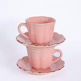 Tea cups & coffee mugs Royal Anna Teacup & Saucer - Set of 2