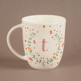 Tea cups & coffee mugs T Butterfly Monogram Mug- A To Z
