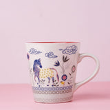Tea cups & coffee mugs Zebra Bloom Ceramic Mug