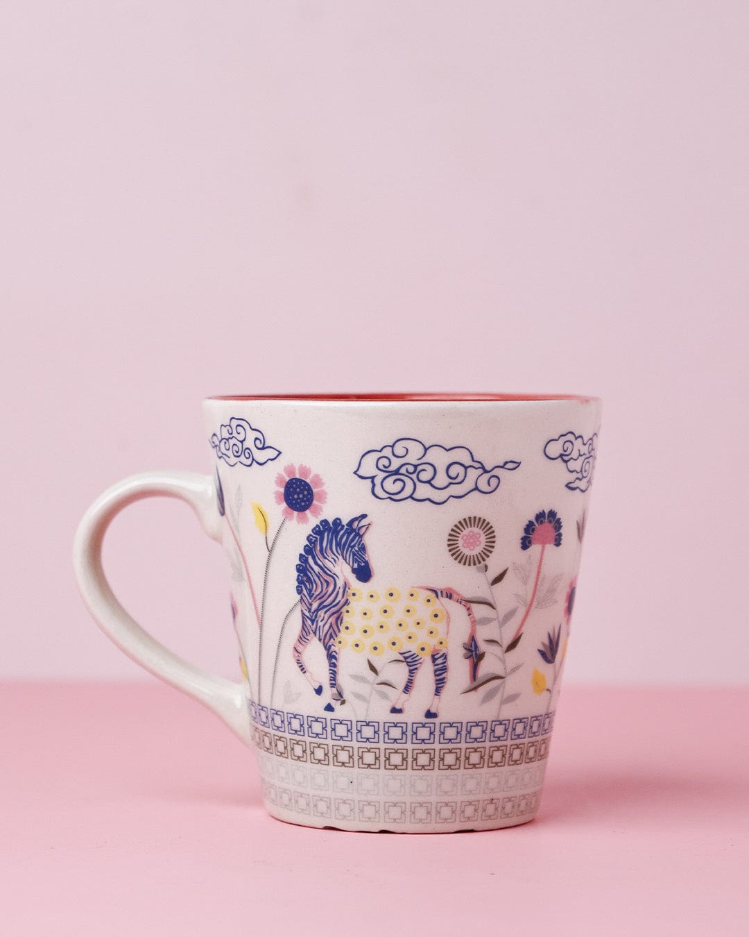 Tea cups & coffee mugs Zebra Bloom Ceramic Mug