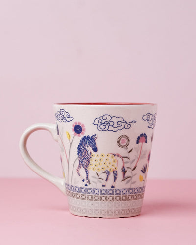 Tea cups & coffee mugs Zebra Bloom Ceramic Mug