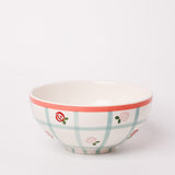 Tea Garden Handpainted Ceramic Bowl 15 cms