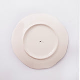Tea Garden Round Snack Plates - Set of 4