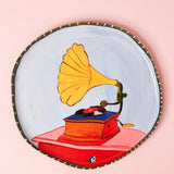 Tea Time Story Metal Wall Plate - S