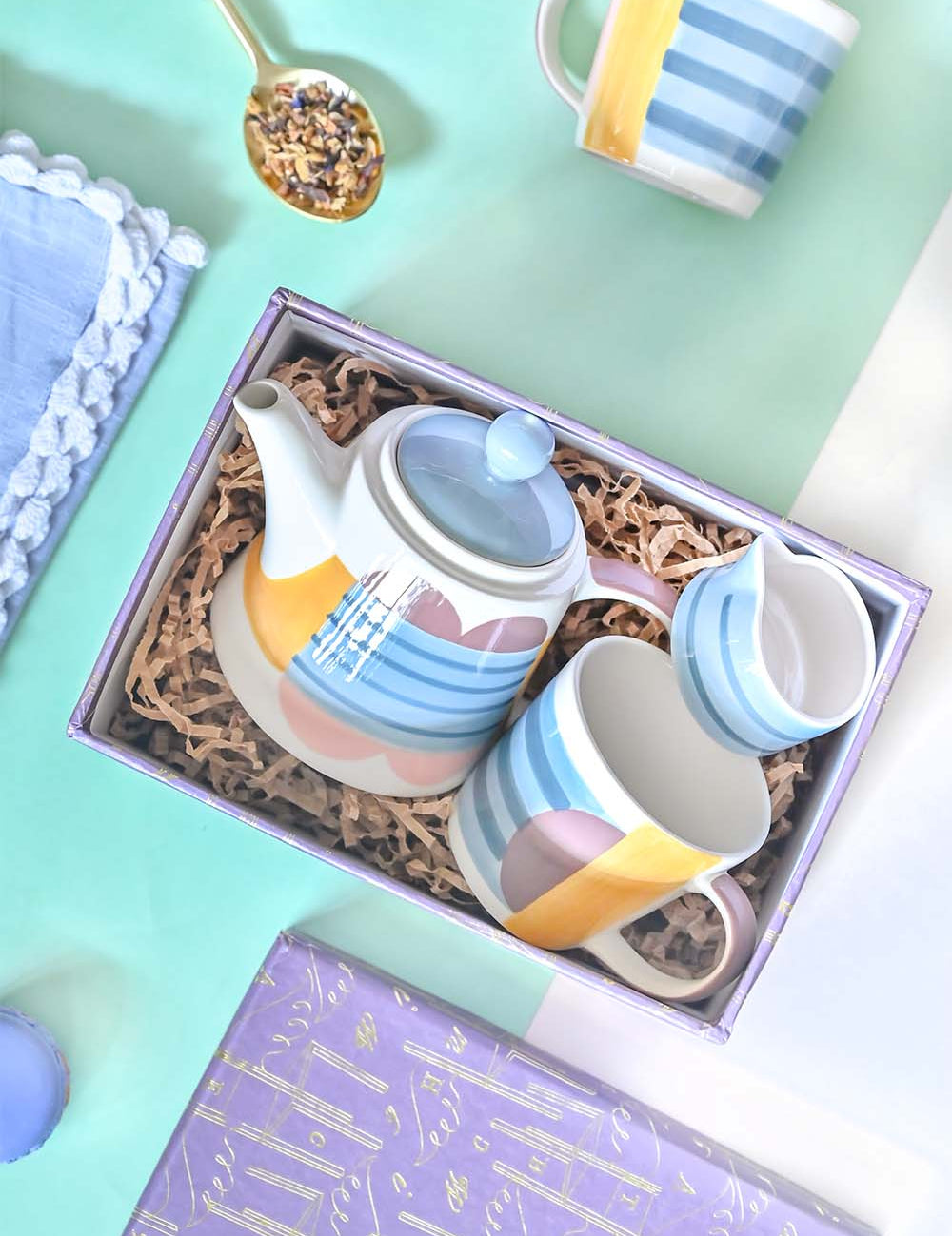  Tea Time Treasures Gift Box - Tea Time Treasures Gift Box - The Wishing Chair 