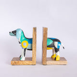  Technicolour Toto Wooden & Paper mache Handpainted Bookends - Technicolour Toto Wooden & Paper mache Handpainted Bookends - The Wishing Chair 