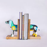  Technicolour Toto Wooden & Paper mache Handpainted Bookends - Technicolour Toto Wooden & Paper mache Handpainted Bookends - The Wishing Chair 