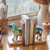 Technicolour Toto Wooden & Paper mache Handpainted Bookends - Technicolour Toto Wooden & Paper mache Handpainted Bookends - The Wishing Chair 