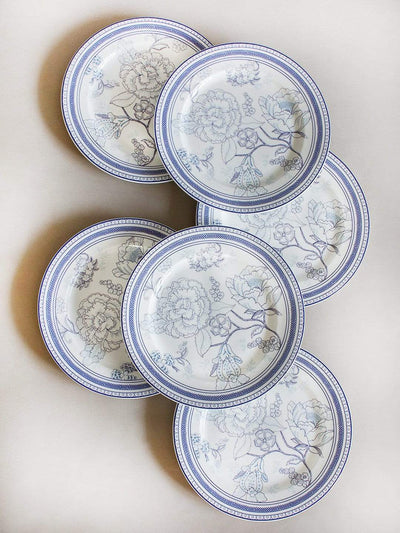 The Color Of Water Dinner Plates-set Of 6