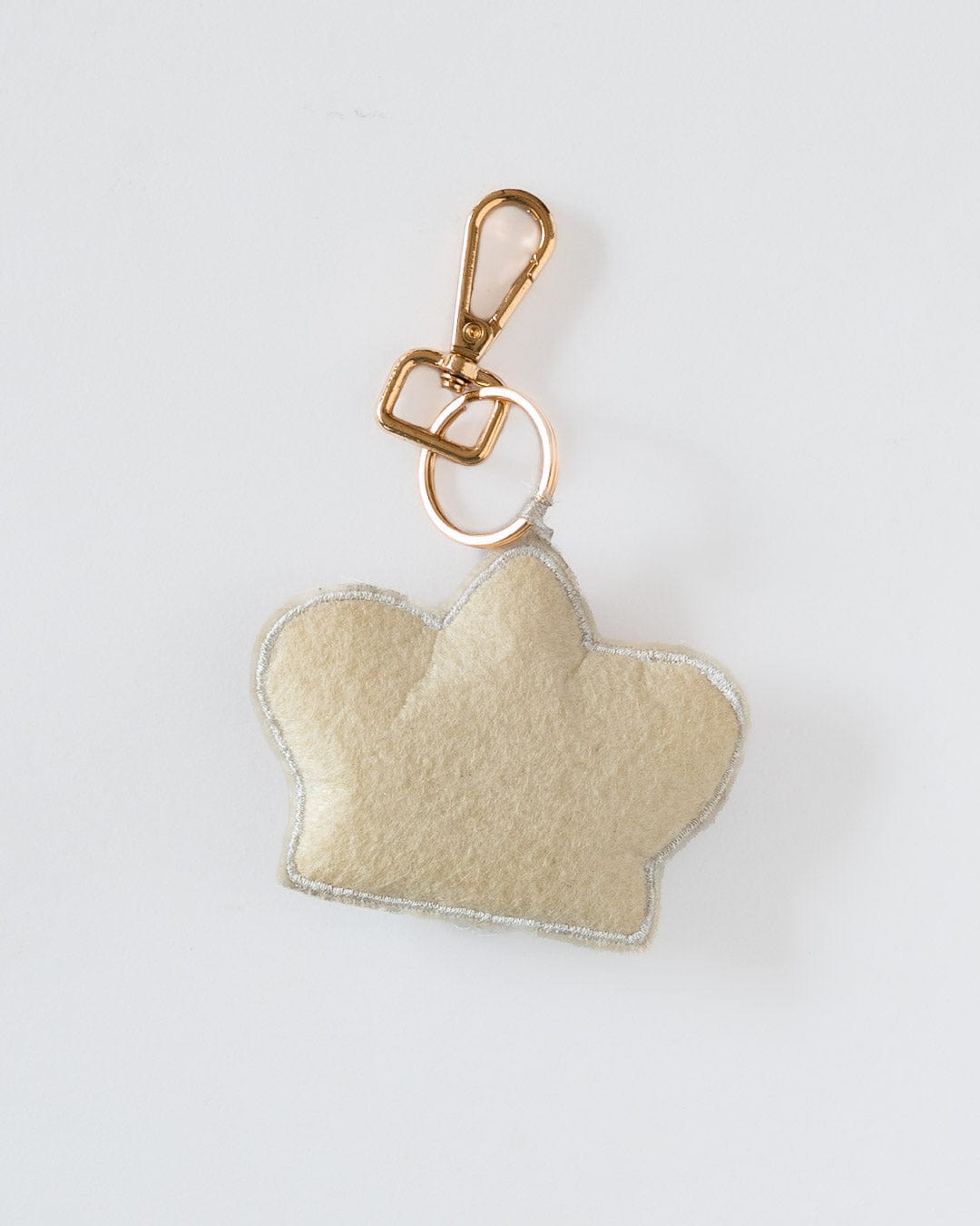  The Crown Hand Embroidered Keychain - The Crown Hand Embroidered Keychain - The Wishing Chair 
