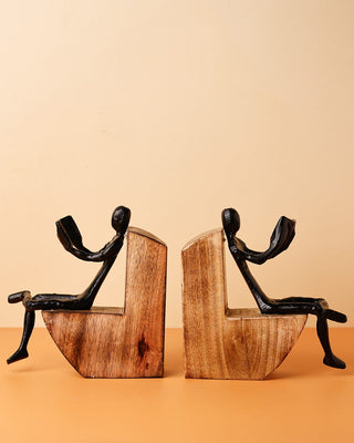 The Reader Bookends  