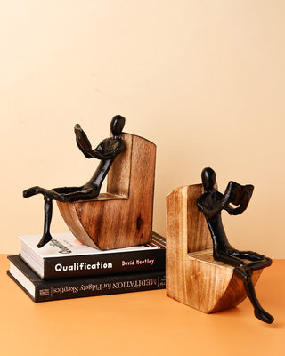 The Reader Bookends  