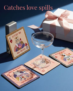 The Royal Hearts Club Metal Coasters & Fridge Magnets