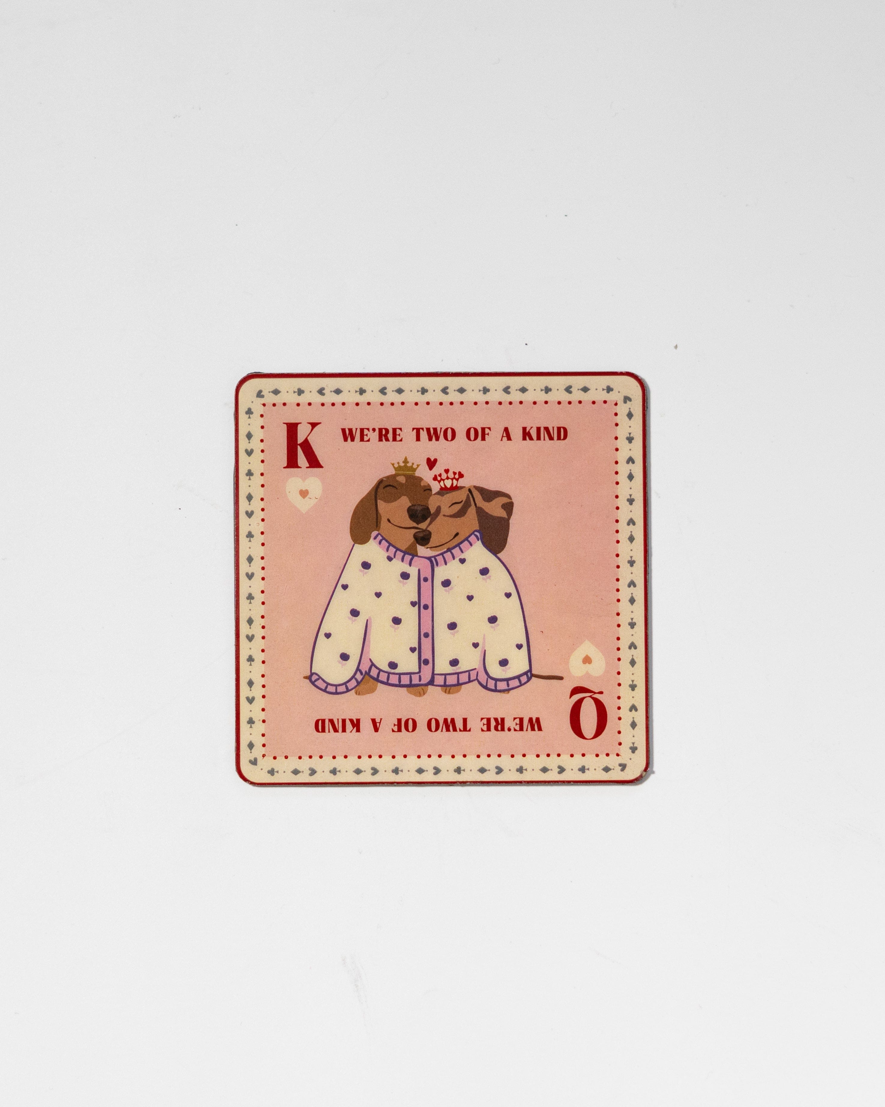 The Royal Hearts Club Metal Coasters & Fridge Magnets