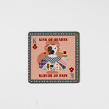 The Royal Hearts Club Metal Coasters & Fridge Magnets