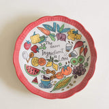 The Secret Ingredient Is Love Wall Plate