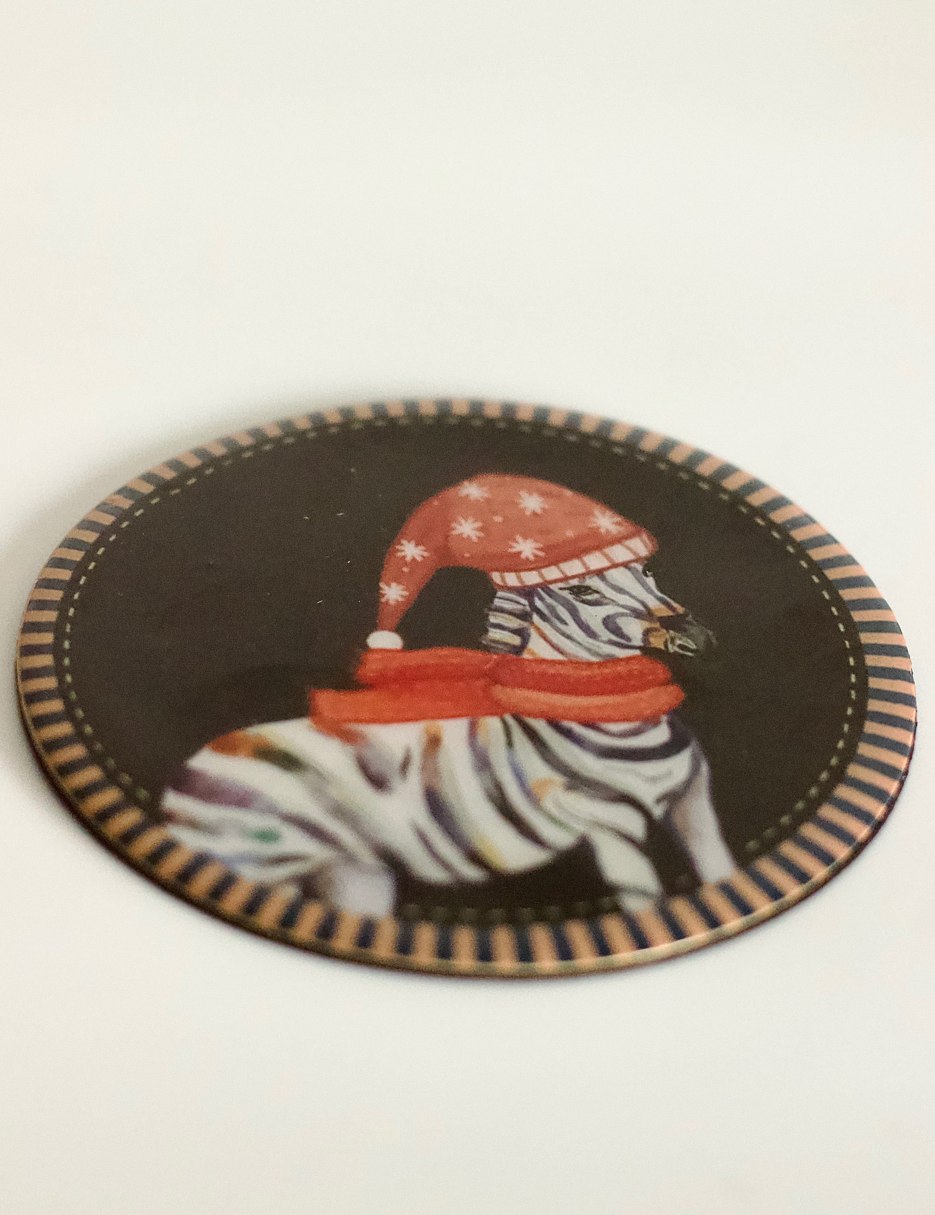 The Xmas Cozy Creatures Coaster Set of 4