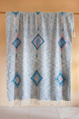 Throw Asra Woven Cotton Throw