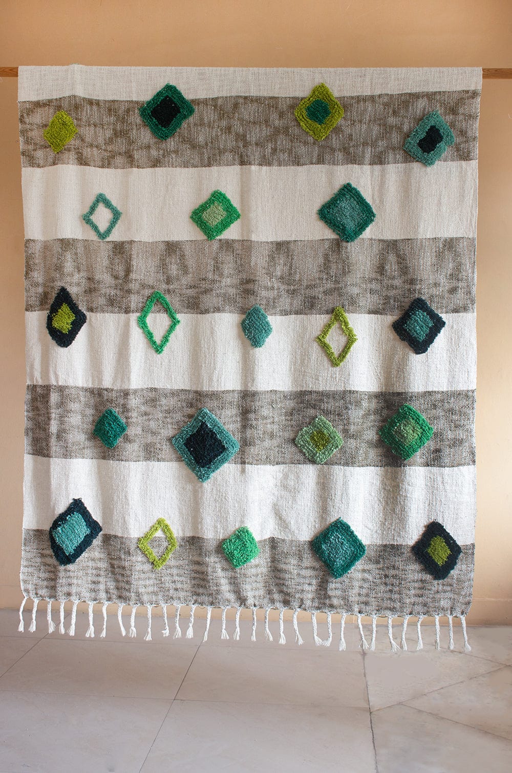 Throw Mira Woven Cotton Throw