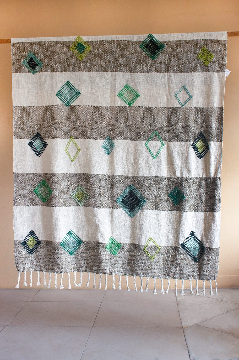 Throw Mira Woven Cotton Throw