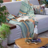 Throw Quill Woven Cotton Throw