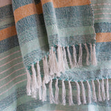 Throw Quill Woven Cotton Throw