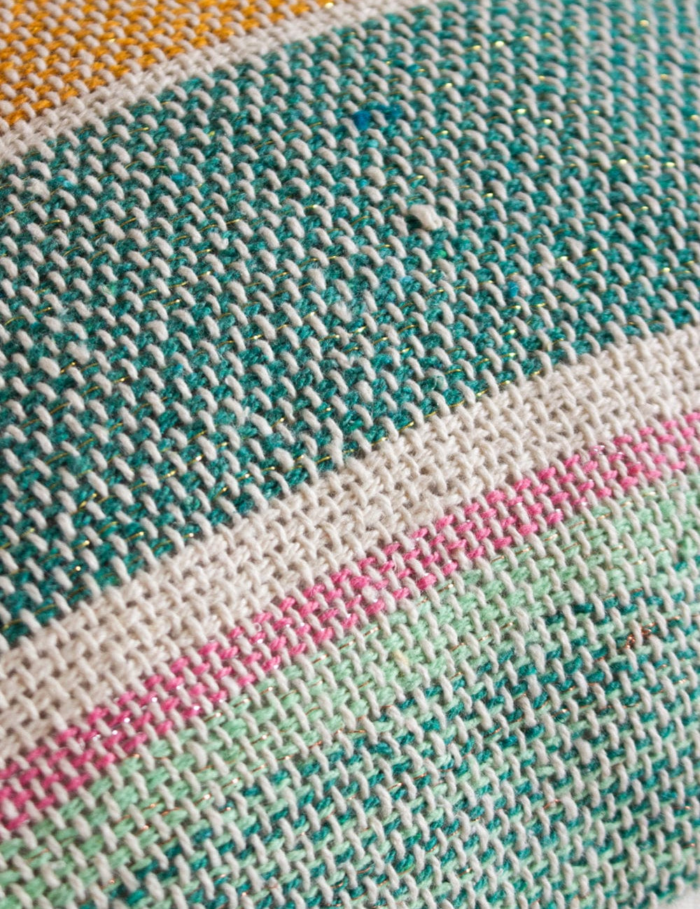 Throw Quill Woven Cotton Throw