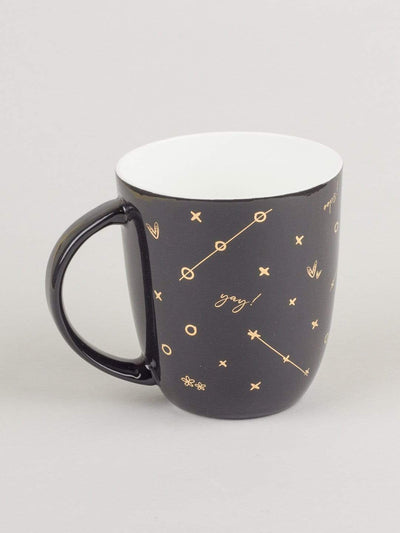 Tic Tac Toe Mug- Grey
