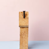 Tiny Homes Wooden Paperweight - Blue