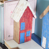  Tiny Homes Wooden Paperweight - Red - Tiny Homes Wooden Paperweight - Red - The Wishing Chair 