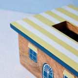 Townhouse Handpainted Tissue Box | The Wishing Chair