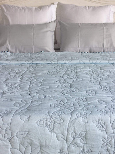 Trellis Quilted Bedcover