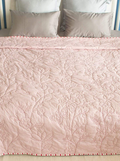 Trellis Quilted Bedcover