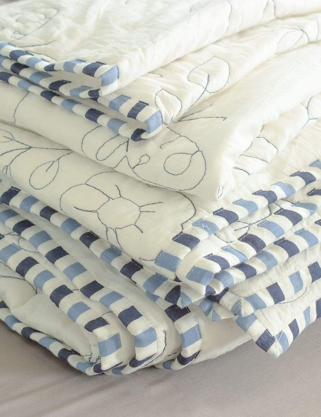 Trellis Quilted Bedcover